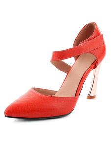 Chaussures à talons à talons originaux en PU Mary Janes