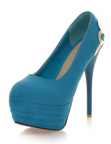 Plateforme Bourgogne monogramme Suede soirée & nuptiales pompes pour les femmes