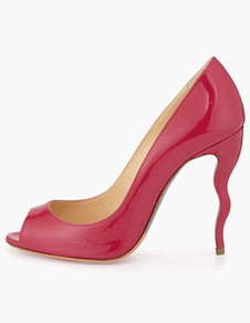 Chaussures exquises bout ouvert talons originaux mocassin