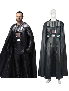 La Guerre des étoiles Cosplay Costume noir synthétique