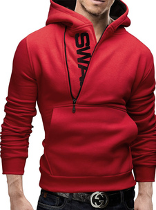 Sweat populaire coton mélangé imprimé lettres