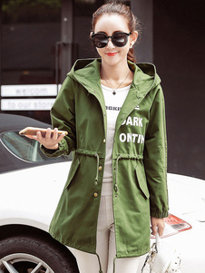 Manteau sac imprimé Taille Medium Hoodies femmes Slim Fit manteau et veste légère