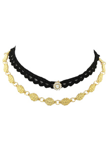 Collier Tour de cou or bijoux collier féminin