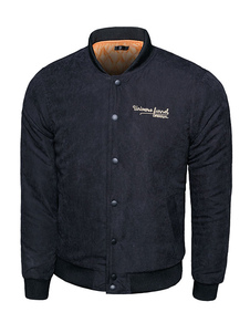 Puffer Jacket Stand collier bouton masculine épaissir bombe Jacket Coat