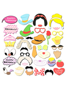 Photomaton les accessoires mariage anniversaire fête Photo accessoires dans 38 Pcs