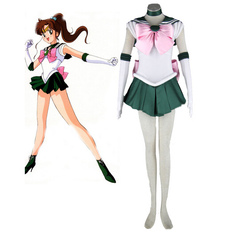 Sailor Moon Toussaint Cosplay Costume Sailor Jupiter Robe