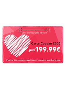 Carte Cadeau Saint-Valentin