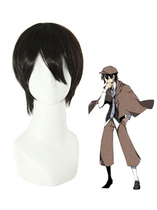 Carnevale Bungo Stray Dogs Parrucca cosplay anime Giapponese par