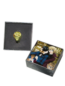 Anneau manga alliage doré Black Butler