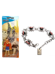 Une pièce en alliage Black Metal Anime Bracelet