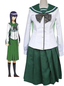 Cosplay Costume Scolaire en Nylon dans Highschool of the Dead