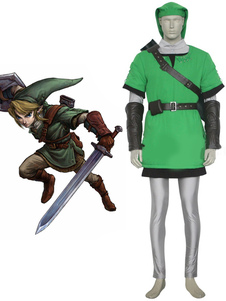 Cosplay comme caractère Link venu de manga The Legend of Zelda