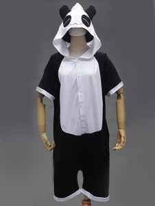 Kigurumi pyjama cout en coton comme panda géant