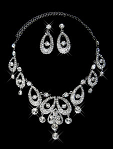 Ensemblede bijoux design de gouttes