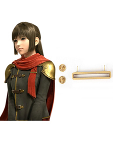 Final Fantasy Type-0 Suzaku Peristylium classe zéro NO.2 Deuce foulard broche