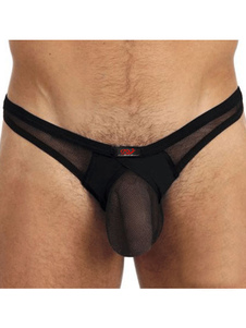 String homme en tulle color-block