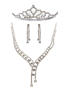 Ensemblede bijoux design de gouttes de rhinestone