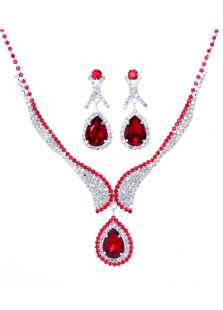 Ensemblede bijoux de style oriental design de gouttes