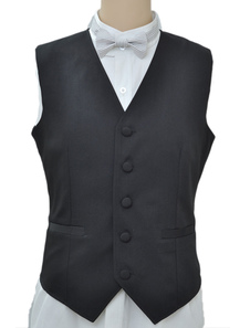 Gilet de costume rétro steampunk Vintage Costume gilet noir masculin sangle arrière