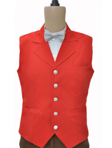 Gilet Vintage rouge costume steampunk gilet Costume vêtement masculin