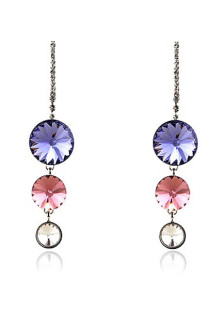 Split doux couleur métal jamais mariée oreille