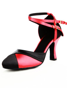 Chaussures de danse latine bicolores color-block