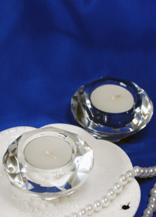 Porte-lumignon diamant (jeu de 4)