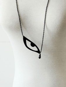 Fantasy Black Eye Pattern coton Lolita collier