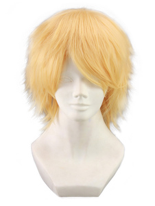 Toussaint Cosplay Perruque jaune Assassinat dramatique Noiz