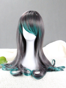 Jolies perruques lolita longues à mèches