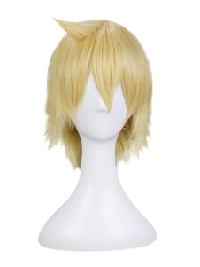 Toussaint Cosplay Perruque Jaune le labyrinthe de Alibaba magique Rissi