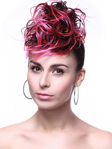 Superbes extensions de cheveux femme kanekalon blanc