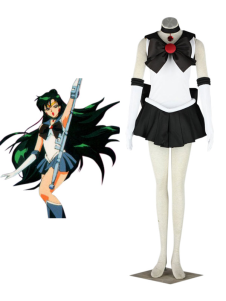 Sailor Moon Toussaint Cosplay Costume Meiou Setsuna Tsukuri Obi
