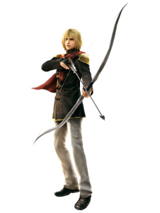 Toussaint Cosplay Accessoire Arme comme Trey de Final Fantasy en résine