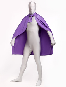 Poncho catsuit unisexe Spandex de Lycra pourpre élégant