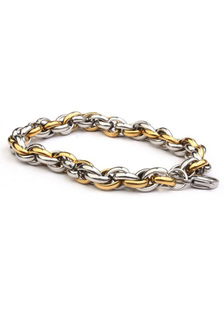 Homard griffe fermoir Design Bracelet à chaîne en acier inoxydable pour homme