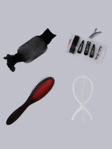 Soins outils Set des perruques de fille synthétique spéciale de 4