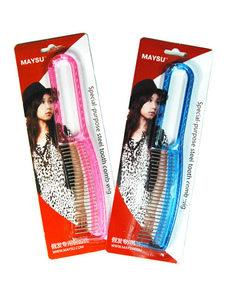 Spécial peigne unisexe en plastique pour l'entretien de la perruque