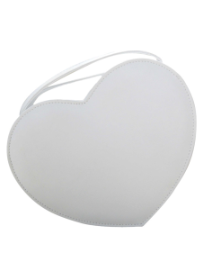 Coeur simple en forme de sac de Lolita en cuir d'unité centrale