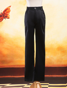 Pantalon habillé élégant Noir Lolita