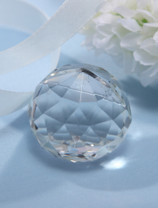 Support de carte classique & traditionnel en cristal transparent