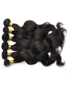 Extension de cheveux frisée en cheveux humains