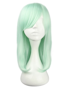 Élégant menthe verte rayonne Long Fashion Lolita perruque