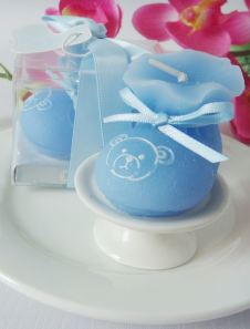 Chaussures de bébé 4 pièces modèle cire bougie faveurs