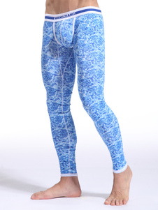 Bas thermique parfait en spandex imprimé