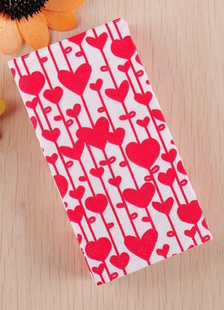 Serviettes de mariage en papier spécial rouge