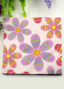 20 Pièces florales spécialité mariage serviettes de table en