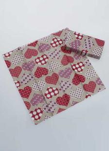 Serviette de mariage en papier spécial