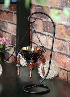 Superbe verre métal bougie faveurs