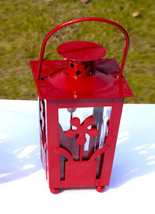 Faveurs de la belle bougie métallique